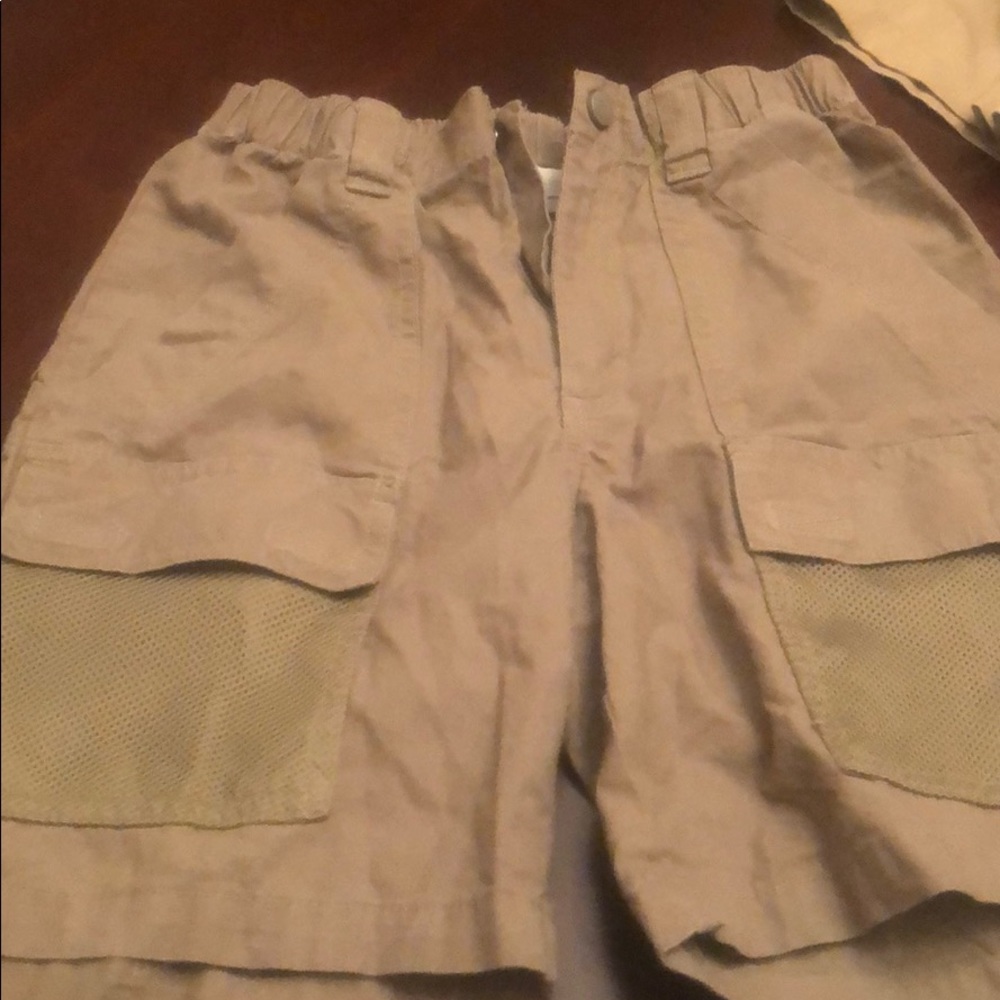 Boys fishing cargo shorts by Columbia